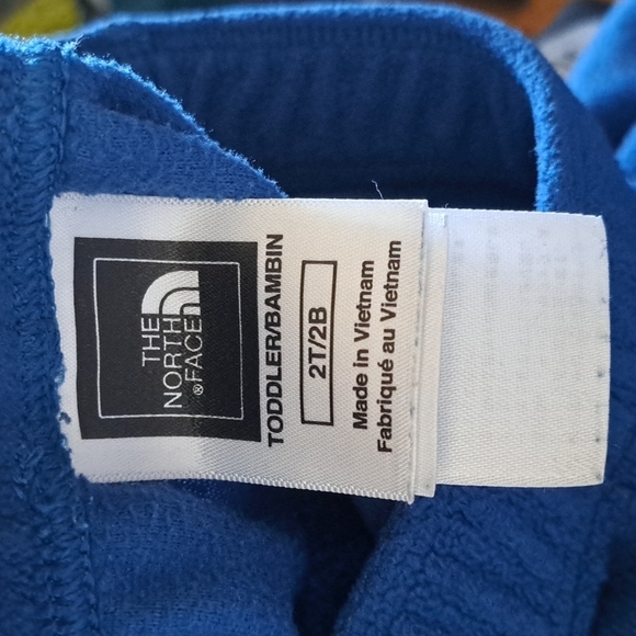 North Face girls size 2T fleece pants dark teal 2T - Picture 3 of 4